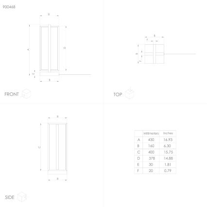 Eglo - LED Димируема настолна лампа LED/15,5W/230V + дистанционно