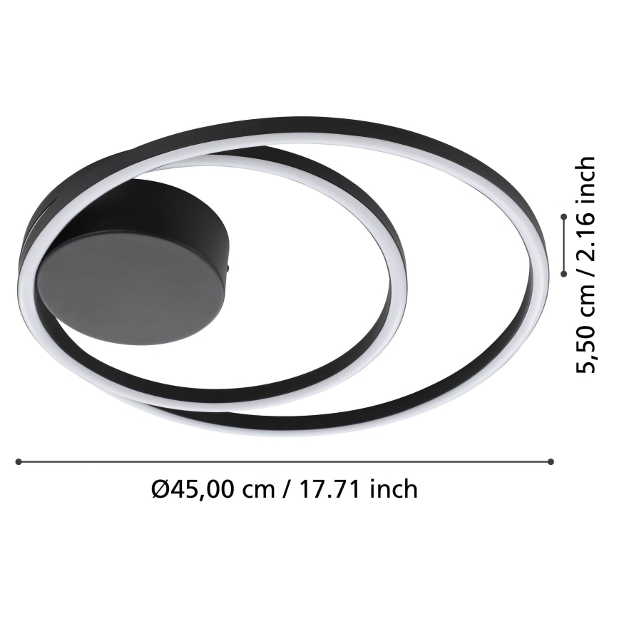 Eglo - LED Плафон LED/36W/230V