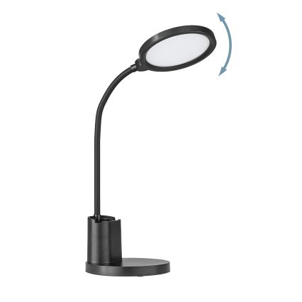 Eglo - LED Димируема настолна лампа LED/2,1W/5V 1500 mAh 3000-6500K черна