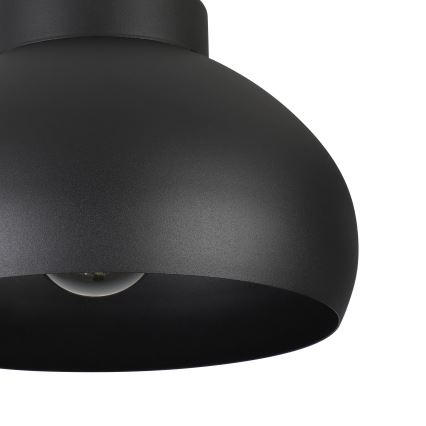 Eglo - Плафониера 1xE27/40W/230V черна