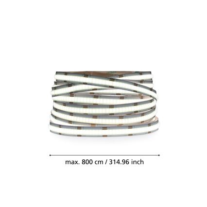 Eglo - димируема LED лента 8m COB STRIPE LED/52,8W/24/230V 2700-6500K + дистанционно управление