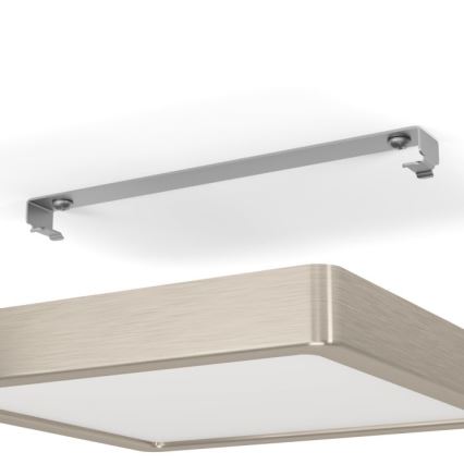 Eglo - LED Димируем плафон LED/17W/230V матов хром