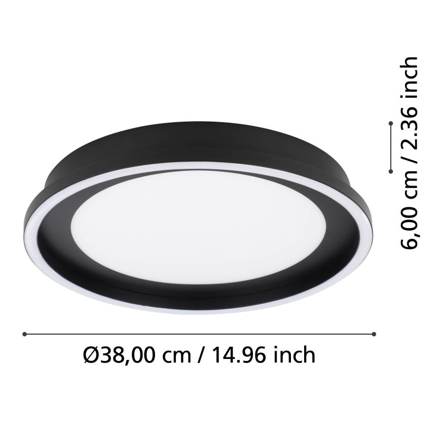 Eglo - LED Димируем плафон LED/21,5W/230V + дистанционно