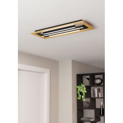 Eglo - LED Димируема плафониера LED/32,1W/230V + дистанционно
