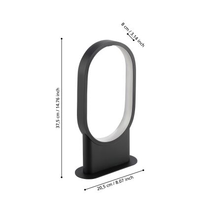 Eglo - LED Настолна лампа LED/10,8W/230V