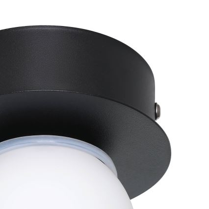 Eglo - LED Плафон за баня LED/3,3W/230V IP44 черен