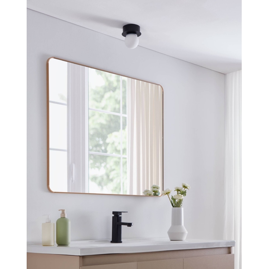 Eglo - LED Плафон за баня LED/3,3W/230V IP44 черен