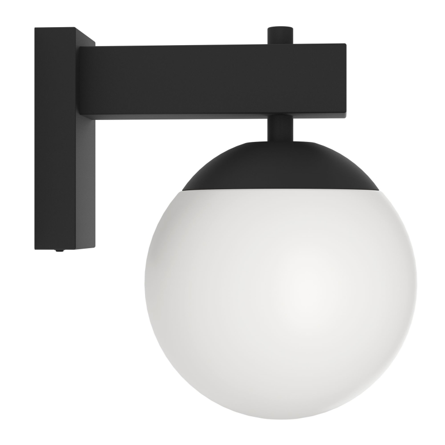 Eglo - Екстериорен аплик 1xE27/40W/230V черен IP44