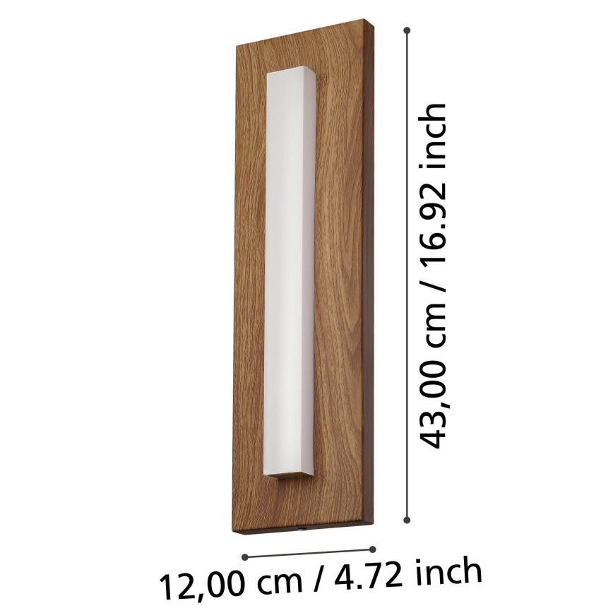 Eglo - LED Екстериорен аплик LED/7W/230V IP44