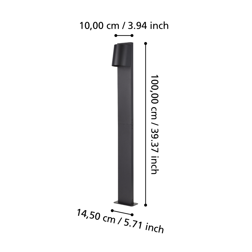 Eglo - LED Екстериорна лампа 1xGU10/4,6W/230V IP54