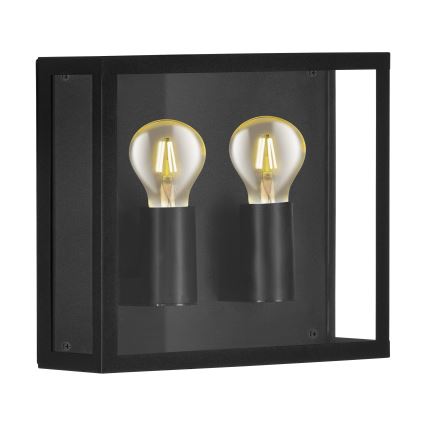 Eglo - Екстериорен аплик 2xE27/40W/230V IP44