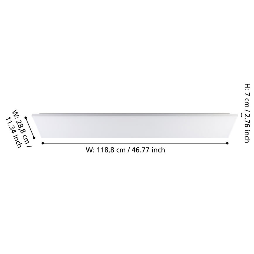 Eglo - LED Плафон LED/32W/230V