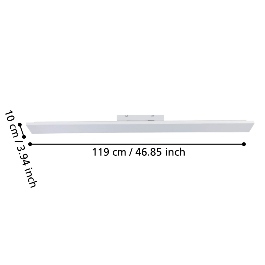 Eglo 900708 - LED таванно осветително тяло TURCONA-B LED/21W/230V 3000K 118,7 cm