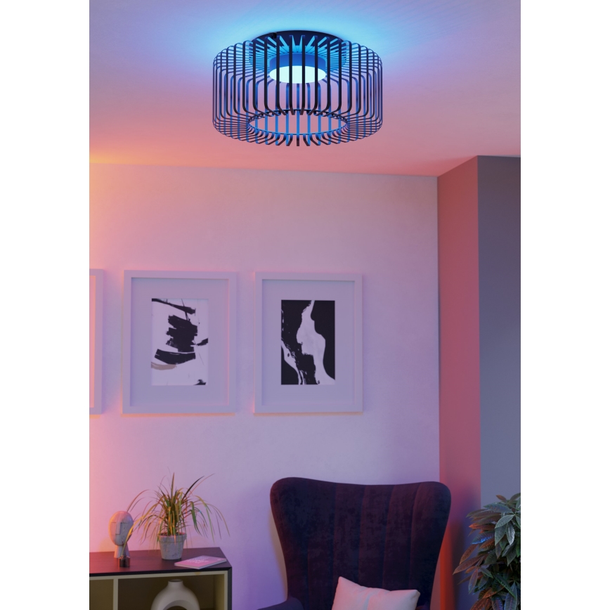 Eglo - LED RGBW Димируем плафон LED/22W/230V 2700-6500K