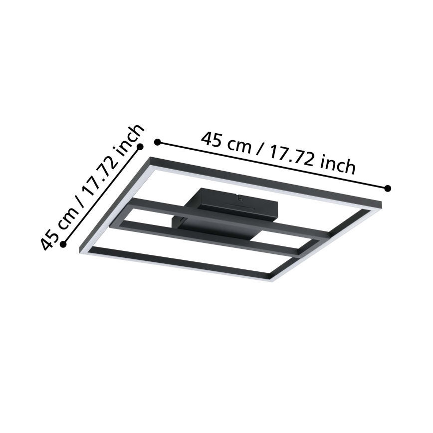 Eglo - LED RGBW Димируем плафон LED/21W/230V