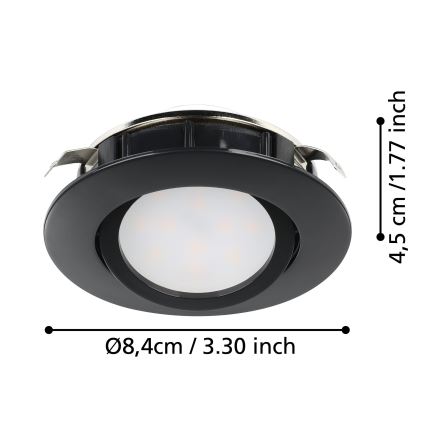 Eglo - LED Димируема луничка LED/5,5W/230V