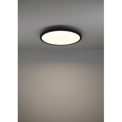 Eglo - LED Димируем плафон LED/33,5W/230V Ø 45 cm черен