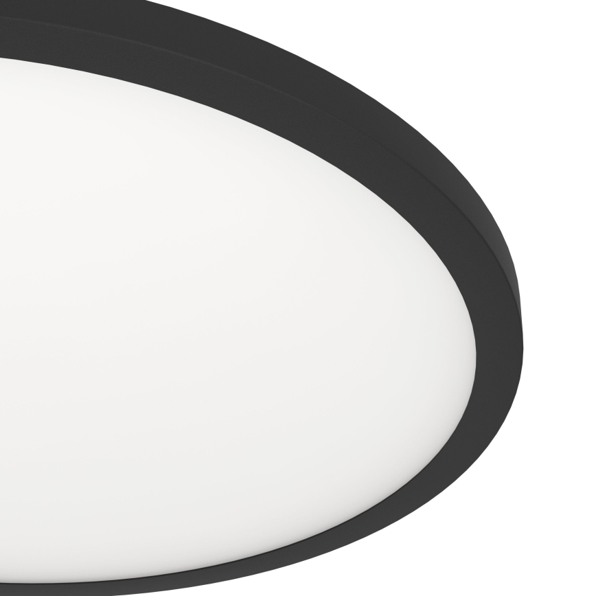 Eglo - LED Димируем плафон LED/33,5W/230V Ø 45 cm черен