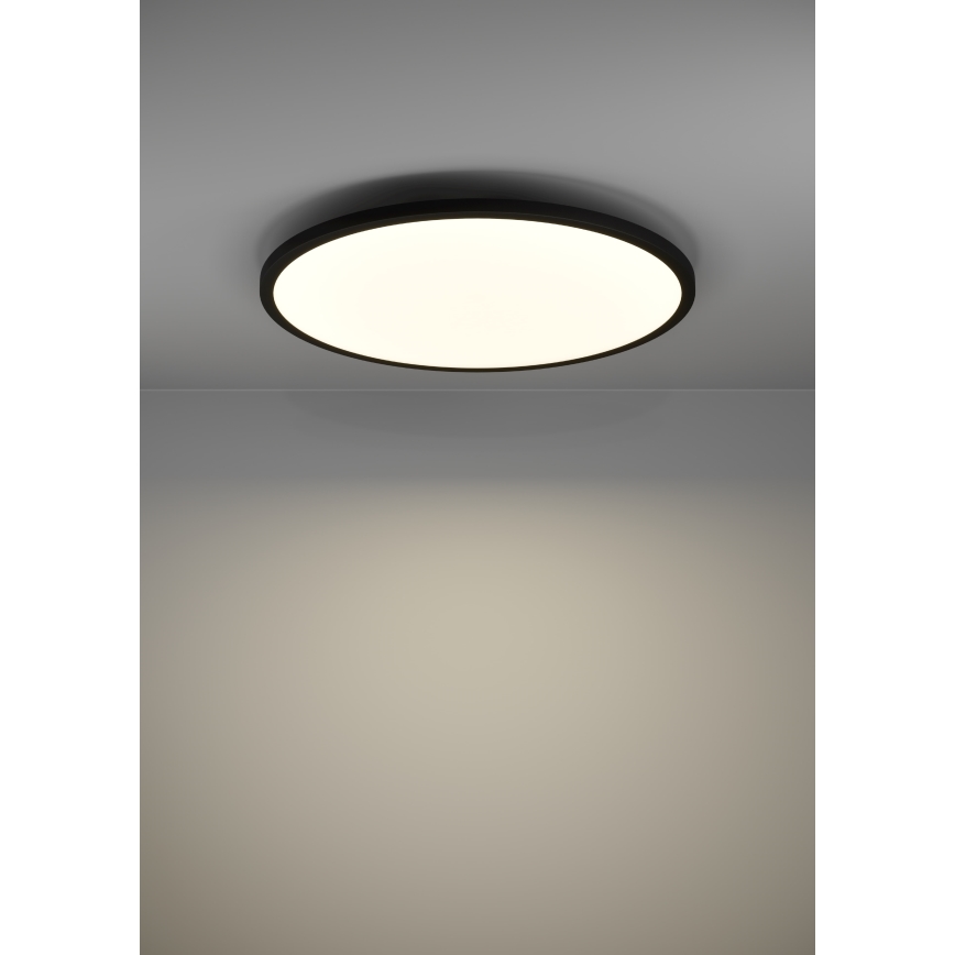 Eglo - LED Димируем плафон LED/41W/230V Ø 60 cm черен