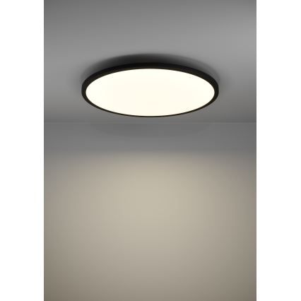 Eglo - LED Димируем плафон LED/41W/230V Ø 60 cm черен