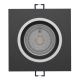 Eglo - LED RGBW Димируема лампа за вграждане LED/4,7W/230V черен