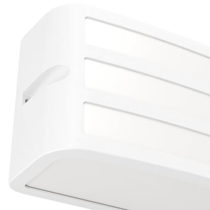 Eglo - Екстериорен аплик 1xE27/40W/230V бял IP54