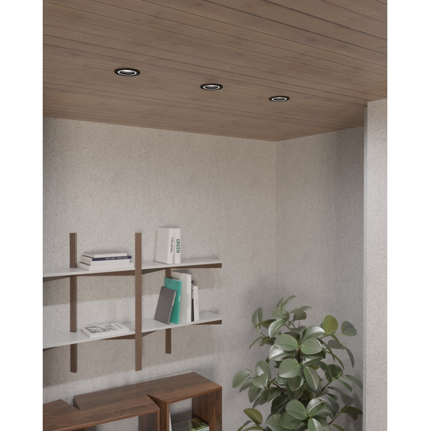 Eglo - Луничка 1xGU10/35W/230V антрацит