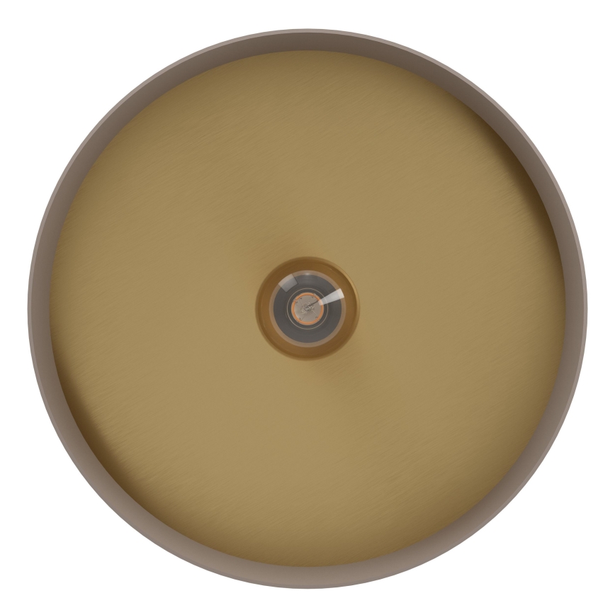 Eglo 900838 - Плафон DUAIA 1xE27/40W/230V кафяв