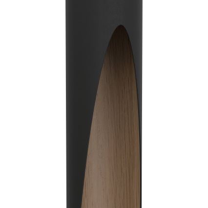 Eglo 900874 - LED полилей на кабел BARBOTTO 1xGU10/4,5W/230V черно/кафяво