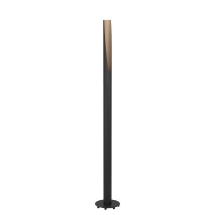 Eglo - LED Лампион 1xGU10/4,5W/230V черен/кафяв