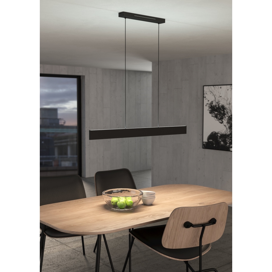 Eglo - LED RGBW Димируем пендел LED/38W/230V 2700-6500K черен