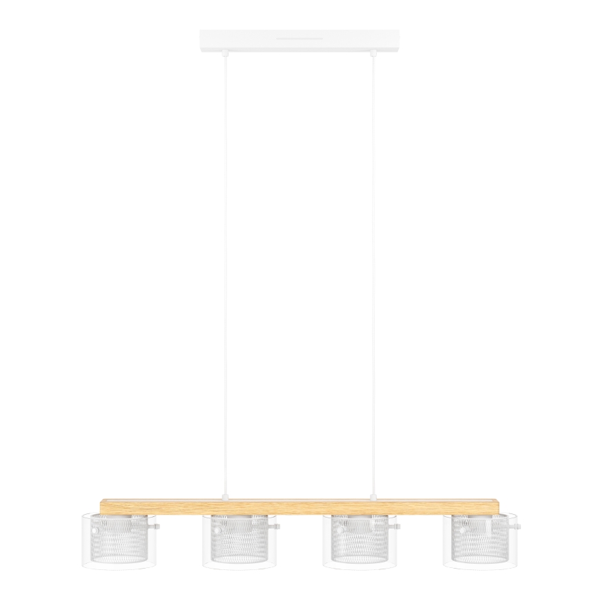 Eglo - LED RGBW Димируем пендел 4xLED/3,7W/230V 2700-6500K