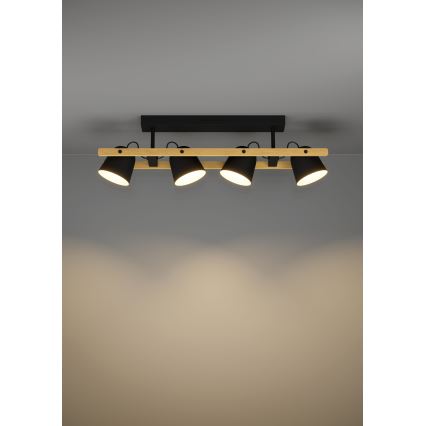 Eglo - LED RGBW Димируем полилей за повърхностен монтаж 4xLED/3,7W/230V 2700-6500K