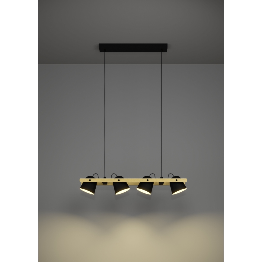 Eglo - LED RGBW Димируем пендел 4xLED/3,7W/230V 2700-6500K