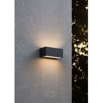 Eglo - LED Екстериорен аплик 2xLED/5W/230V IP65