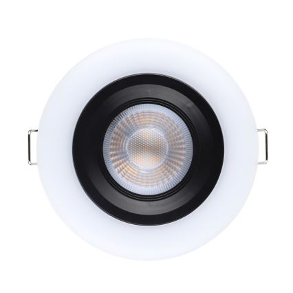 Eglo - комплект от 3 LED вградени осветителни тела LED/4,8W/230V, черно