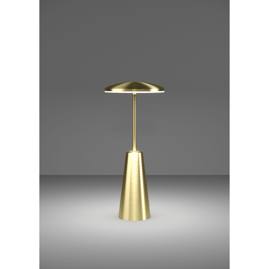 Eglo - LED Димируема сензорна екстериорна лампа LED/2,8W/5V 2400K/3000K/4000K 5200 mAh IP54 златист