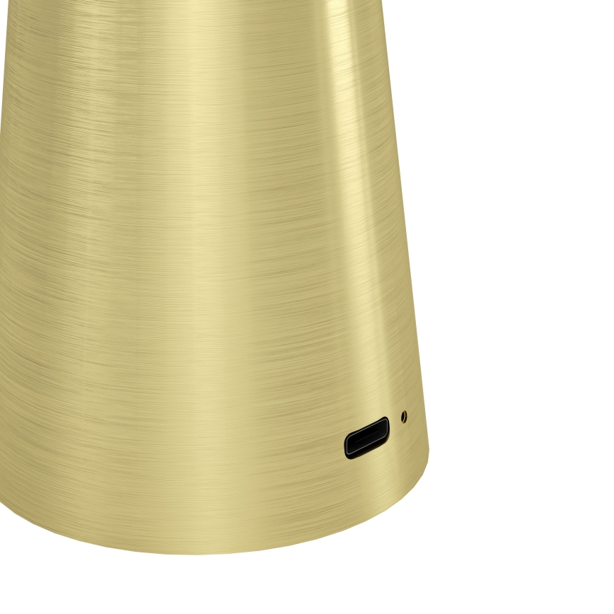 Eglo - LED Димируема сензорна екстериорна лампа LED/2,8W/5V 2400K/3000K/4000K 5200 mAh IP54 златист