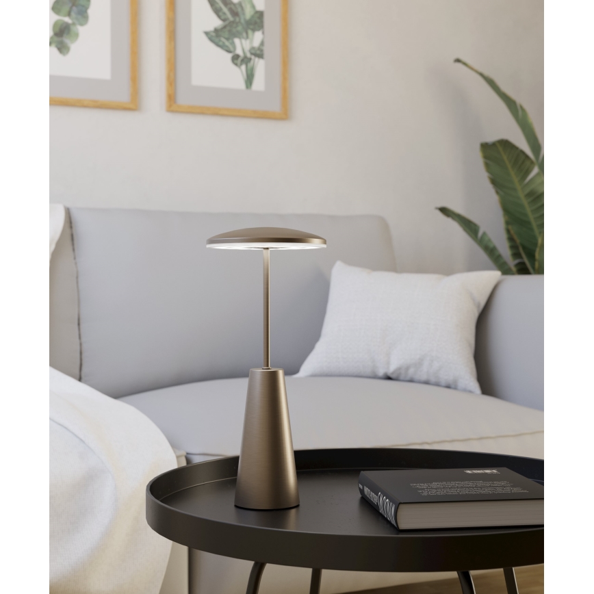 Eglo - LED Димируема сензорна екстериорна лампа LED/2,8W/5V 2400K/3000K/4000K 5200 mAh IP54 бежов