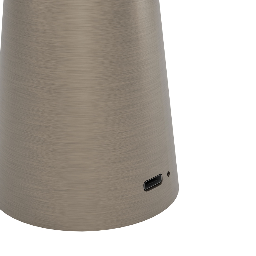 Eglo - LED Димируема сензорна екстериорна лампа LED/2,8W/5V 2400K/3000K/4000K 5200 mAh IP54 бежов