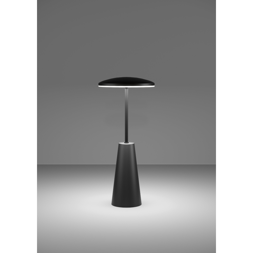 Eglo - LED Димируема сензорна екстериорна лампа LED/2,8W/5V 2400K/3000K/4000K 5200 mAh IP54 черен