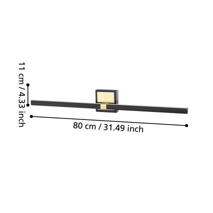 Eglo - LED Аплик за баня LED/17,5W/230V IP44