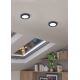 Eglo - LED Лампа за окачен таван LED/5,5W/230V 3000K черен