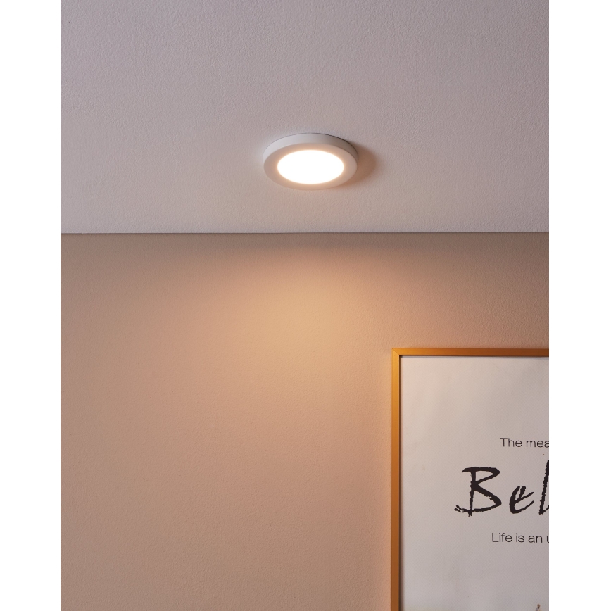 Eglo - LED Лампа за окачен таван LED/5,5W/230V 3000K бял