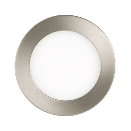 Eglo - LED вградено осветително тяло LED/5,5W/230V 3000K матов хром Ø 11,7 см