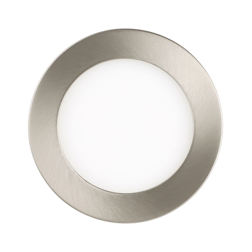 Eglo - LED вградено осветително тяло LED/5,5W/230V 3000K матов хром Ø 11,7 см