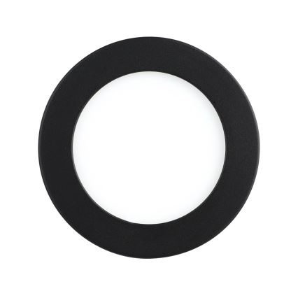 Eglo - LED вградено осветително тяло LED/5,5W/230V 4000K черно диаметър 11,7 cm