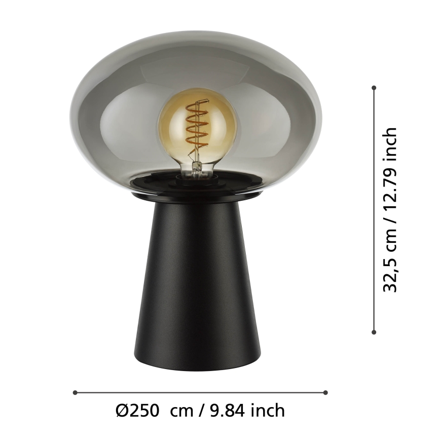Eglo - Настолна лампа 1xE27/40W/230V 32,5 см
