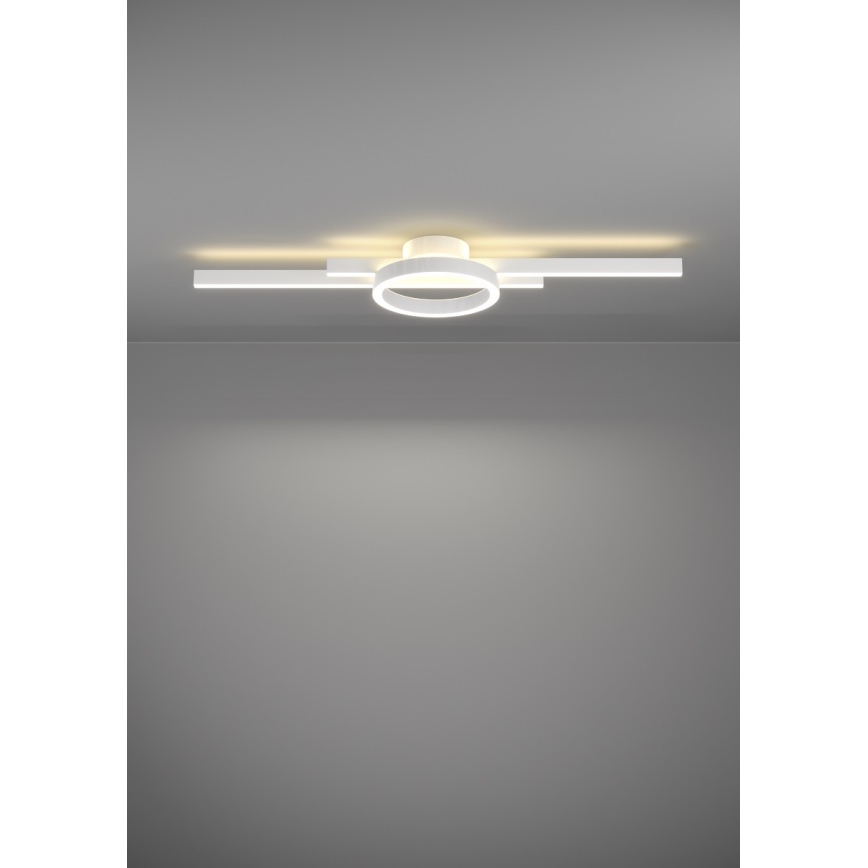 Eglo - RGBW Димируем плафон LED/23,5W/230V 2700-6500K бял + дистанционно управление