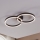 Eglo 900955 - LED RGBW Димируем плафон LED/19,5W/230V 2700-6500K черен + дистанционно управление